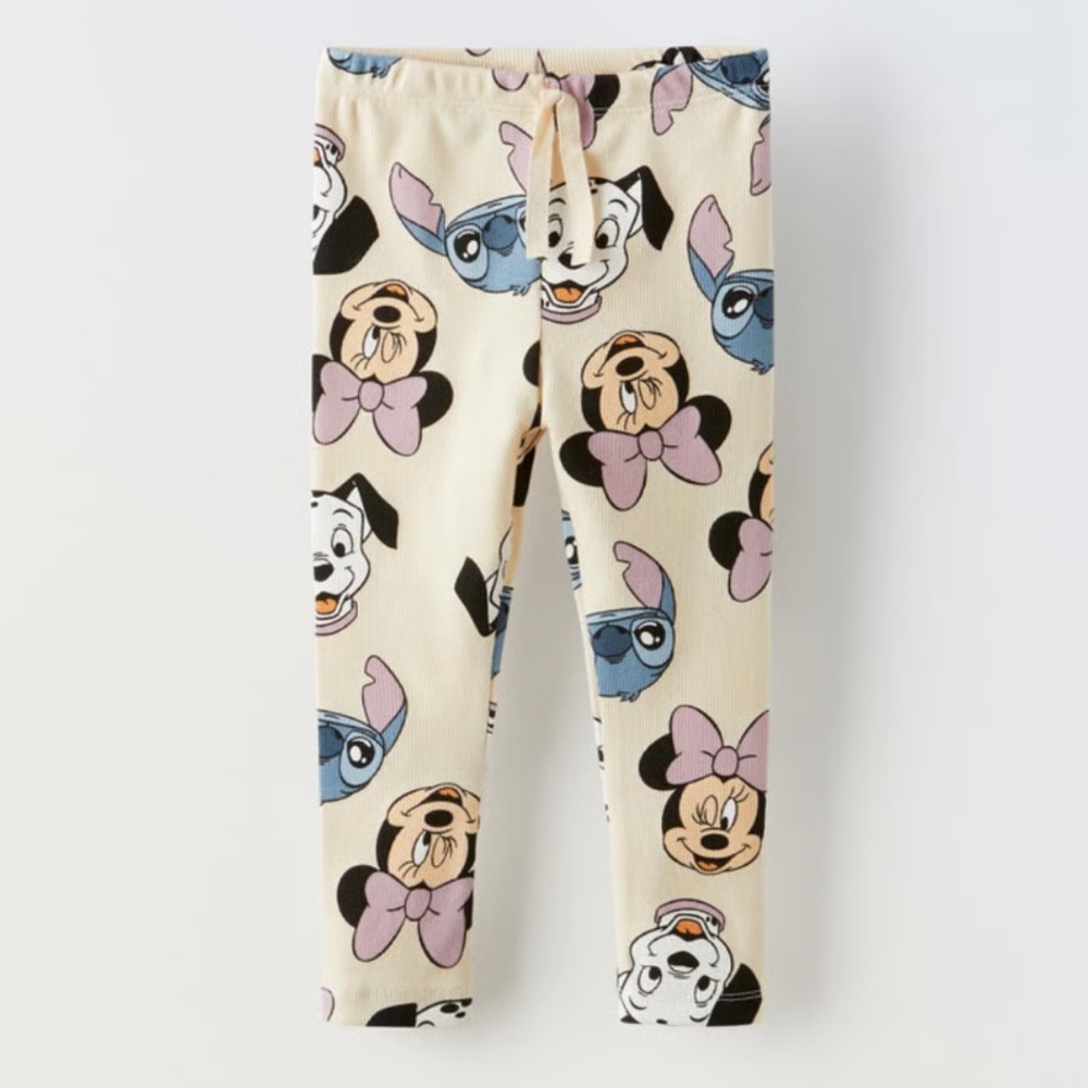 Zara Ribbed Disney leggings